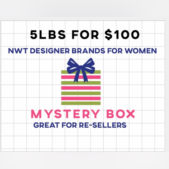 Mystery Box of NWT Designer Brand Women’s Clothing 5lbs for $100 - Picture 1 of 1